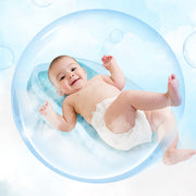 バスネット ベビーバス用品 折り畳み 赤ちゃん 新生児 沐浴補助 お風呂 滑り止め付き 寝そべりサポート メッシュ 通気性 折りたたみ式