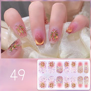 ネイルシール 1シート 3D 立体 花火 ネイルシート ネイルアート デコネイル ネイルステッカー セルフネイル 貼るだけ 簡単 かわいい おしゃれ デコレーション