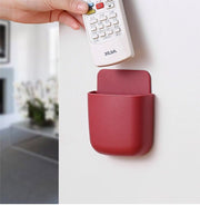 ウォールポケット ウォールケース ウォールラック リモコンホルダー スマホホルダー 収納雑貨 壁面収納 インテリア雑貨 単色 無地 シンプル コンパクト かわいい キュート キッチン 台所 リビング 居間 書斎