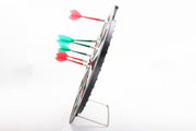 ダーツボード ソフトダーツ スタンド式 ダーツセット ダーツ矢付き 6本付き 家庭用 ダーツ矢 投げ矢 室内遊び 道具 セーフティダーツボード イベント パーティー ゲーム