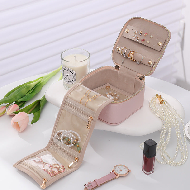 アクセサリーボックス アクセサリーケース 宝石箱 ジュエリーボックス ジュエリーケース 卓上収納 商品画像3