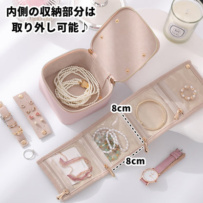 アクセサリーボックス アクセサリーケース 宝石箱 ジュエリーボックス ジュエリーケース 卓上収納 商品画像4