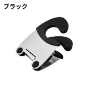 クリップ式調理小道具立て サイドクリップ キッチンツール 挟むだけ 簡単 コンパクト 菜箸置き お玉置き フライ返し 鍋サイド フライパン 落下防止 キッチン用品 便利