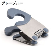 クリップ式調理小道具立て サイドクリップ キッチンツール 挟むだけ 簡単 コンパクト 菜箸置き お玉置き フライ返し 鍋サイド フライパン 落下防止 キッチン用品 便利