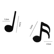 マグネット 磁石 6点セット メモ留め 音符 音楽 冷蔵庫 キッチン ホワイトボード リビング 装飾 かわいい おしゃれ