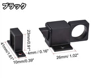 ドアロック 内鍵 カギ かぎ スライド式 DIY 施錠 ドア 扉 窓 後付け 室内 屋外 ネジ付き 簡単 防犯 シンプル シルバーカラー ブラック ホワイト