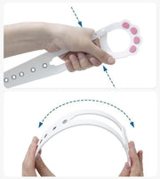 ドアストッパー ペット用品 ストッパー ドアラッチストラップ ドアラッチホルダー ペットグッズ 猫用品 猫 ネコ 小型犬 通り抜け 出入り
