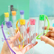アトマイザー スプレーボトル 10ml ハンドストラップ付き クリア 透明 詰め替え容器 霧吹き ハンディ 消毒 香水 ポータブル 携帯用 持ち歩き 便利 可愛い おしゃれ お出掛け 旅行 スプレー容器 詰め替えボトル