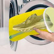 靴用洗濯ネット スニーカー 上履き シューズ用 洗濯機 ランドリーネット 時短 お手軽 丸洗い マイクロファイバー 靴洗い 便利 洗濯用品 ランドリー用品