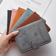 パスポートケース パスポートカバー RFID スキミング防止 レザー調 フェイクレザー 二つ折り スリーブ カラバリ豊富 出張 旅行 おしゃれ 軽量 コンパクト 情報保護 セキュリティ トラベルグッズ