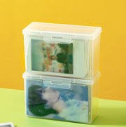 カード収納ケース 写真収納ケース 収納 ケース ボックス 収納ボックス クリア カード入れ 小物入れ 蓋付き シンプル 整理整頓
