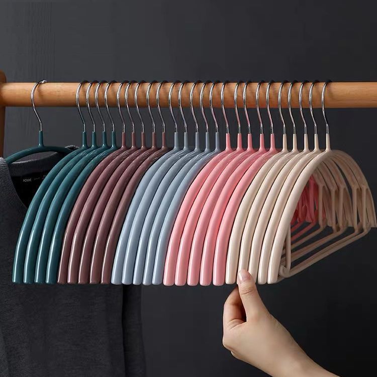 ハンガー 同色10本セット 滑りにくい 跡がつきにくい 衣類ハンガー 物干しハンガー 商品画像4