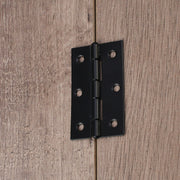 蝶番 丁番 4個セット ヒンジ 金具 建具金物 建材 パーツ 部品 DIY 修理 交換 リメイク 扉 ドア 蓋 棚 クローゼット 家具 蝶つがい ちょうつがい ベーシック