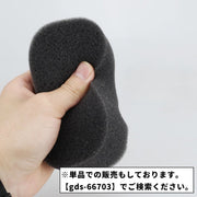 フェイスブラシ 毛払い 5個セット ヘアカット用品 ケアグッズ スポンジ ヘアサロン 美容室 衛生的 簡単 交換 再利用可能 洗える 使い捨て セルフカット コンパクト 便利