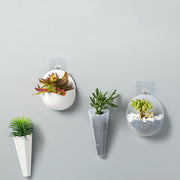 壁掛けプランター ミニプランター 単品 植木鉢 ウォールフック付き 観葉植物 水耕栽培 サボテン 室内 おしゃれ かわいい 小さめ