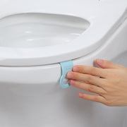 便座リフター 便器取っ手 単品 1個 取っ手 取手 吸盤式 吊り下げ収納 トイレ用品 トイレ トイレシートハンドル 便器 便座 蓋 フタ つまみ ハンドル 便利 衛生的 シンプル 柔らかい