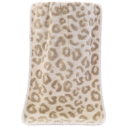 フェイスタオル 35×75cm ループ付き 吸水 バスグッズ 日用品 洗面 洗顔 バス用 キッチン用 お手洗い ヒョウ柄 お洒落 普段使い お風呂 温泉 旅行 家庭用 来客用