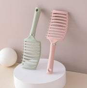 ヘアブラシ ヘアーブラシ ヘアケア用品 日用品 幅広 ワイドヘッド 湾曲 カーブ ヘアスタイリング おしゃれ かわいい レディース 女性 婦人 メンズ 男性 紳士