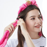 カールバンド ヘアカーラー 手巻きカーラー レディース カーリングバンド ヒートレス 巻くだけ 簡単アレンジ スタイリング ヘッドバンド ロングヘア かわいい