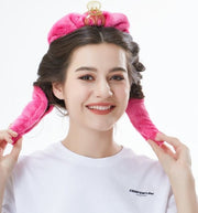 カールバンド ヘアカーラー 手巻きカーラー レディース カーリングバンド ヒートレス 巻くだけ 簡単アレンジ スタイリング ヘッドバンド ロングヘア かわいい