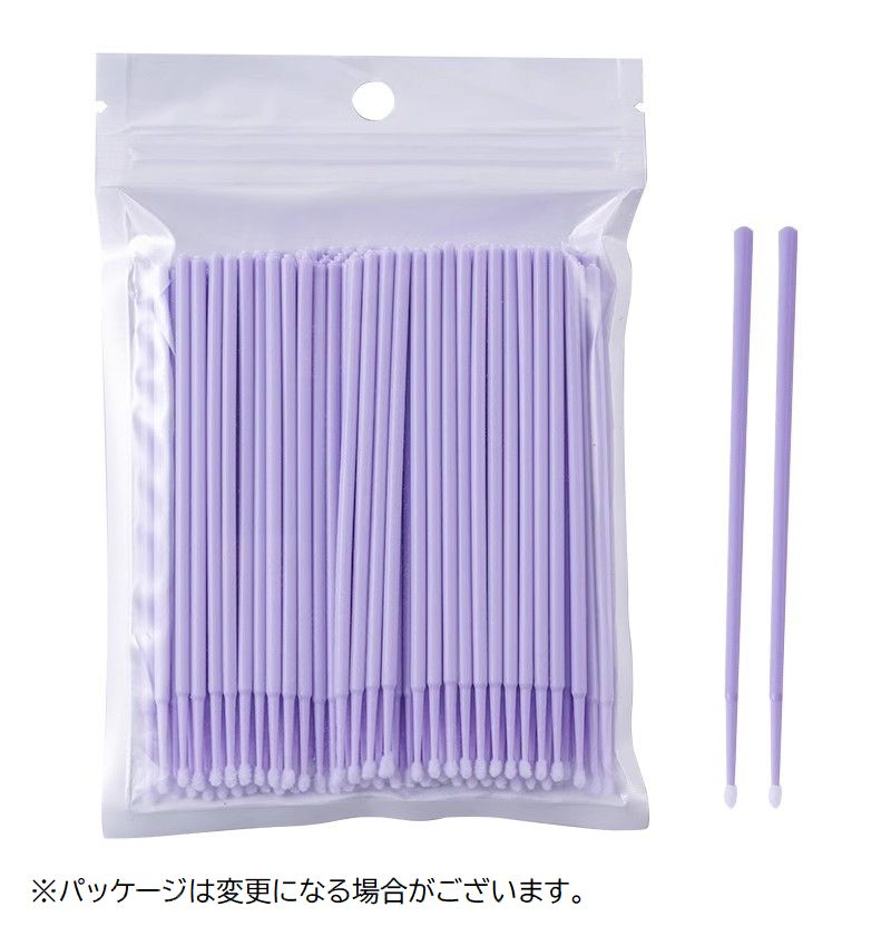 マイクロ綿棒 100本入り まつ毛エクステ マイクロスティック 使い捨て 極細 商品画像2