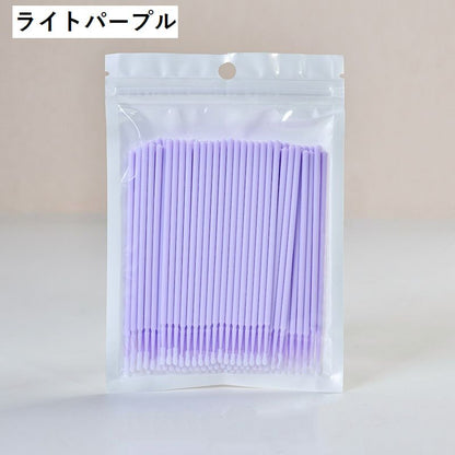 マイクロ綿棒 100本入り まつ毛エクステ マイクロスティック 使い捨て 極細 商品画像4