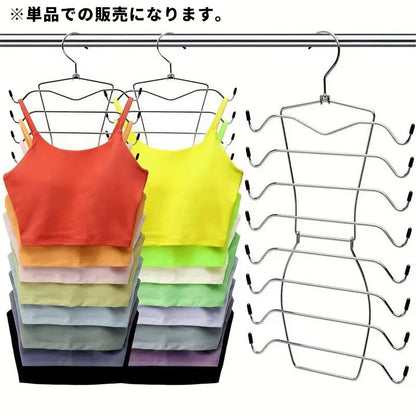ハンガー 多機能ハンガー 8連 360度回転 ブラハンガー ネクタイハンガー 商品画像5