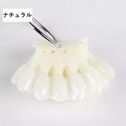 カラーチャート ネイルチャート 10枚組 50色 5本指 扇形 オーバル 色見本 ネイル見本 ネイルアート用品 リング付き カラーサンプル ポリッシュ ジェル マニキュア セルフネイル サロン