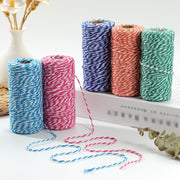 ラッピング用紐 100ｍ巻き 2ｍｍ ラッピング用品 包装 装飾 ラッピングリボン 細紐 プレゼント ギフト 贈り物 カラバリ豊富