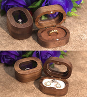 リングケース 指輪ケース アクセサリーケース ジュエリーボックス 小物入れ プレゼントボックス 木製 ディスプレイ 贈り物 保管 収納