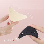 つま先 インソール クッション つま先パッド 1ペア 1足分 レディース 女性 婦人 靴ケア シューケア用品 保護 衝撃吸収 靴擦れ防止 スポンジ サイズ調節可能 パンプス ヒール スニーカー ブラック ベージュ 靴用品