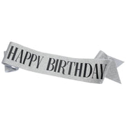 たすき 文字入り パーティー用 誕生日 HAPPYBIRTHDAY お祝い イベント パーティー用品 グッズ サプライズ 演出 主役 ラメ キラキラ カラフル ギフト 軽量 持ち運び簡単