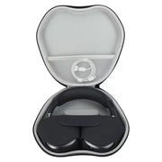 AirpodsMaxケース ヘッドホンケース ヘッドホン収納 Airpods Max ストラップ付き メッシュポケット ファスナー 持ち運び 軽量 汚れ防止 耐衝撃 防水 ヘッドフォン ヘッドセット ヘッドホン用アクセサリー