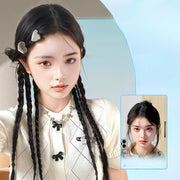 エクステ 三つ編み エクステンション ヘアクリップ付き バンスクリップ付き 1本 単品 レディース つけ毛 部分ウィッグ ヘアアレンジ 3連 簡単装着 ポイントウィッグ ロング おしゃれ かわいい 髪飾り イメチェン イベント コスプレ ヘアアクセサリー ダンス 発表会