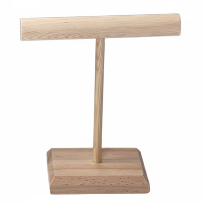 アクセサリースタンド アクセサリー掛け ディスプレイ T字 T型 木製 小 バリエーション画像