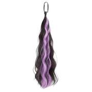 ポイントウィッグ 単品 １本 ポイントエクステ レディース 女性 ロング ポニーテール 付け毛 ヘアゴム 部分ウィッグ メッシュ グラデーション お団子 まとめ髪