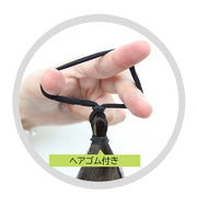 ポイントウィッグ 単品 １本 ポイントエクステ レディース 女性 ロング ポニーテール 付け毛 ヘアゴム 部分ウィッグ メッシュ グラデーション お団子 まとめ髪