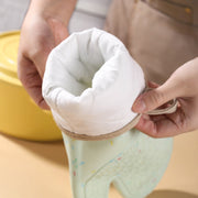 鍋つかみ 2個セット 両手用 鍋敷き マット ミトン シリコン製 キッチン用品 耐熱 フック穴付き ループ付き 鍋掴み 滑り止め