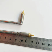ロッドアンテナ 単品 1本 アンテナケーブル 伸縮式 FM ラジオ テレビ 家電 無線機 交換 修理 角度調節可能 便利 伸びる