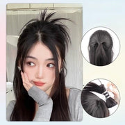 ポイントウィッグ ヘアクリップ式 レディース 部分ウィッグ つけ毛 つけ髪 まとめ髪 ヘアアレンジ イメチェン かわいい おしゃれ 簡単 挟む
