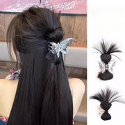 ポイントウィッグ ヘアクリップ式 レディース 部分ウィッグ つけ毛 つけ髪 まとめ髪 ヘアアレンジ イメチェン かわいい おしゃれ 簡単 挟む