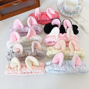 ヘアバンド ヘッドバンド バス用品 洗顔用品 ネコ耳 猫耳 幅広 ふわふわ もこもこ 可愛い おしゃれ