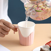 紙コップホルダー 同色6個セット 持ち手付き 使い捨て紙コップホルダー 卓上 容器 シンプル ピクニック キャンプ バーベキュー お花見 イベント スポーツ アウトドア用品