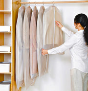 衣類カバー 単品 1枚 洋服カバー 衣類収納カバー ダストカバー ほこりカバー 収納カバー 衣類収納ボックス ファスナー ホコリ防止 タンス クローゼット