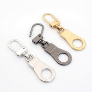 ジッパータブ 4個セット ファスナー引手 ジッパーヘッド 取っ手 ジッパープル プルタブ 引き手 部品 パーツ ジッパー 交換用 替え 金具 チャック 交換部品 修理 手芸パーツ 和洋裁材料 ハンドメイド