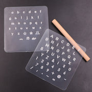刻印ツールセット 3点セット レザークラフト ポンチ 打ち棒 文字 刻印 アルファベット 数字 名入れ 革製品 道具 ツール 工具 DIY ハンドメイド おしゃれ かわいい 名前 ネーム入れ