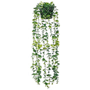 フェイクグリーン 人工観葉植物 造花 緑 つる 吊り下げ リーフ 葉っぱ 装飾 飾り インテリア小物 植木鉢 枯れない 鉢植え 長い ロング リビング 玄関 トイレ 洗面所 寝室 おしゃれ ナチュラル かわいい