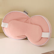 アイマスク 枕 2in1 ピロー 安眠グッズ トラベルグッズ 男女兼用 シンプル 旅行 睡眠 昼寝 就寝時 仮眠 休憩 長距離 夜行バス 新幹線 飛行機 携帯 自宅 リラックス 便利 出張 コンパクト