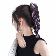 ポイントウィッグ 単品 1本 部分ウィッグ エクステ ヘアゴム レディース 女性用 ロング 付け毛 ウェーブ メッシュ ポニーテール ヘアアレンジ エクステンション つけ毛 髪飾り コスプレ イメチェン ダンス