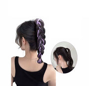 ポイントウィッグ 単品 1本 部分ウィッグ エクステ ヘアゴム レディース 女性用 ロング 付け毛 ウェーブ メッシュ ポニーテール ヘアアレンジ エクステンション つけ毛 髪飾り コスプレ イメチェン ダンス